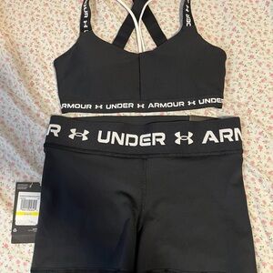 Under Armour Black Athletic Set